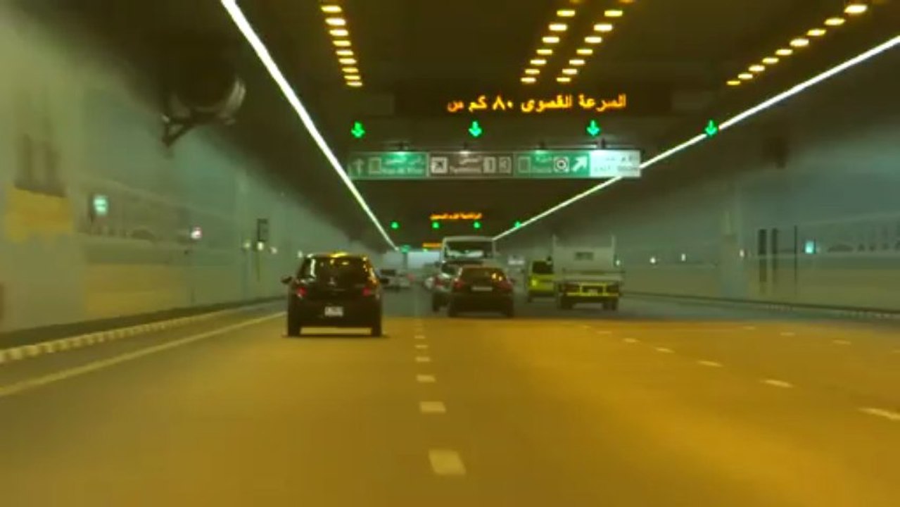 Roads of DUBAI 13 April 2013 DUBAI UAE video taken by Sony Cyber shot DSC HX200V