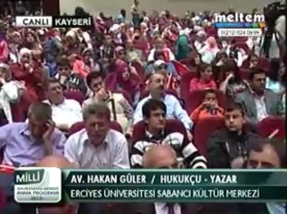 Meltem Tv Av. Hakan Güler Kayseri Konferansı 13,04,2013