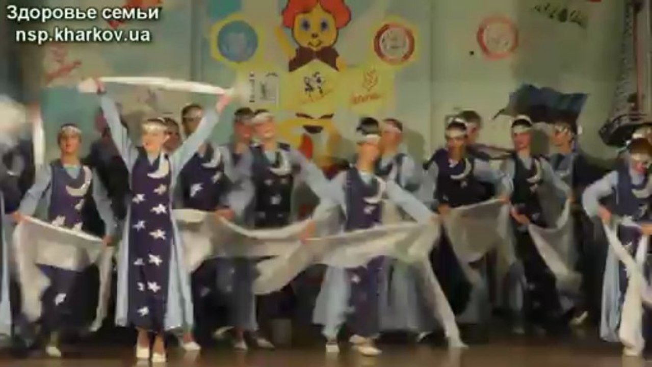 Танцую дети - украинский танец "Мiсяць", ансамбль Мозаика г.Одесса