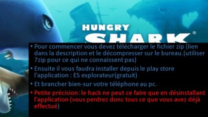 {TUTO} Comment obtenir des crédits illimités sur hungry shark evolution en moins de 2mins