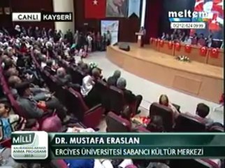 Meltem Tv Mustafa Eraslan Kayseri Konferansı 13,04,2013