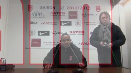 FCR - Vannes : Réaction Asbabou Abdellah