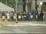 Election présidentielle: file d'attente à Caracas