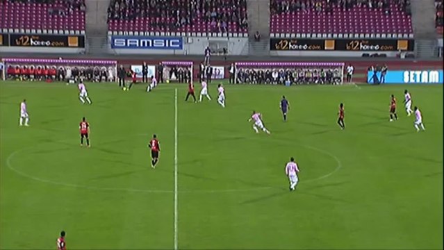 But Julien FERET (22ème) - Evian TG FC - Stade Rennais FC (4-2) - saison 2012/2013