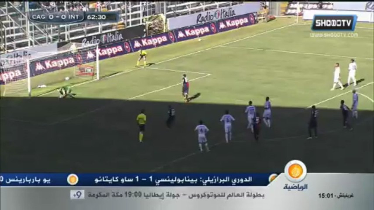 Cagliari 2-0 Inter Milan ,La SerieA (32)