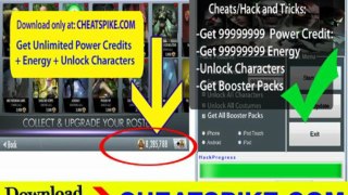 INJUSTICE GODS AMONG US iOS Cheat, Unlock Characters, Get Boosters Packs and Power Credits
