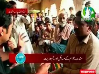 Sindhi people cast their vote past 66 Years in Tando Allahyar Sindh
