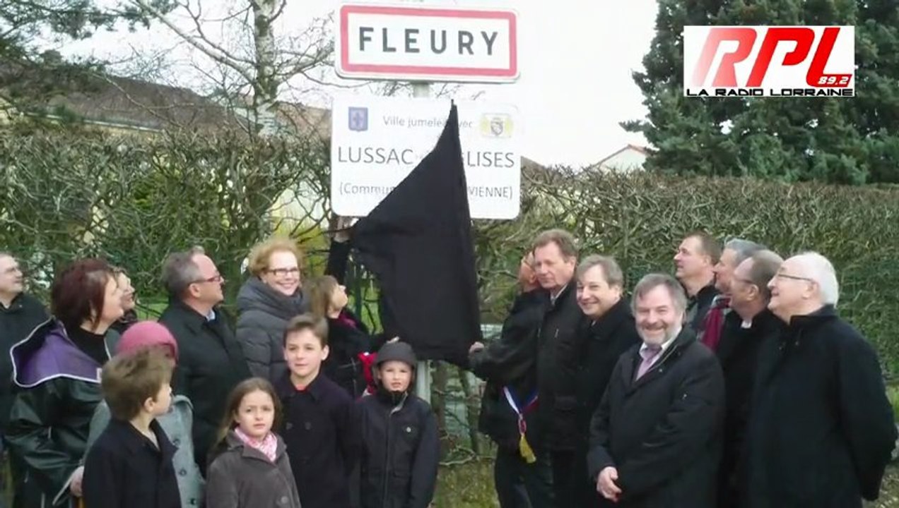 Jumelage 2013 entre Fleury  et Lussac les Eglises