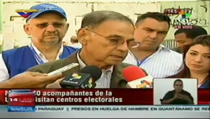 Unasur destaca caracter pacífico de elecciones en Venezuela