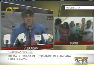Jorge Rodríguez pide que se permita a " la gente vote en paz"