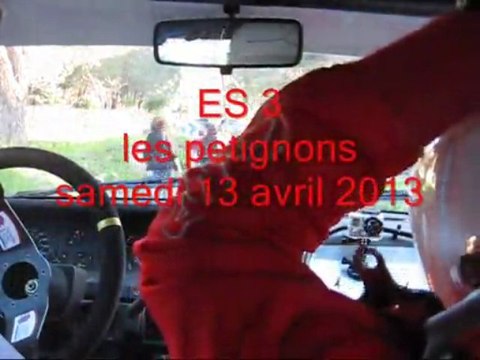 ES 3 les pétignons rallye des roches brunes 2013