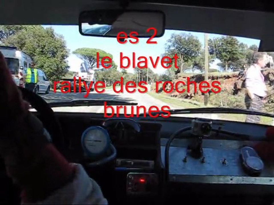 es2 le blavet  rallye des roches brunes 2013