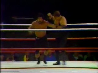 MR. SAITO VS SGT SLAUGHTER AWA 1985