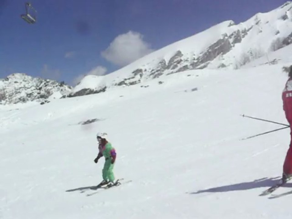 Jade & Eva à Gourette