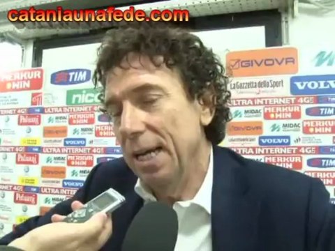 Sergio Gasparin dopo Chievo-Catania