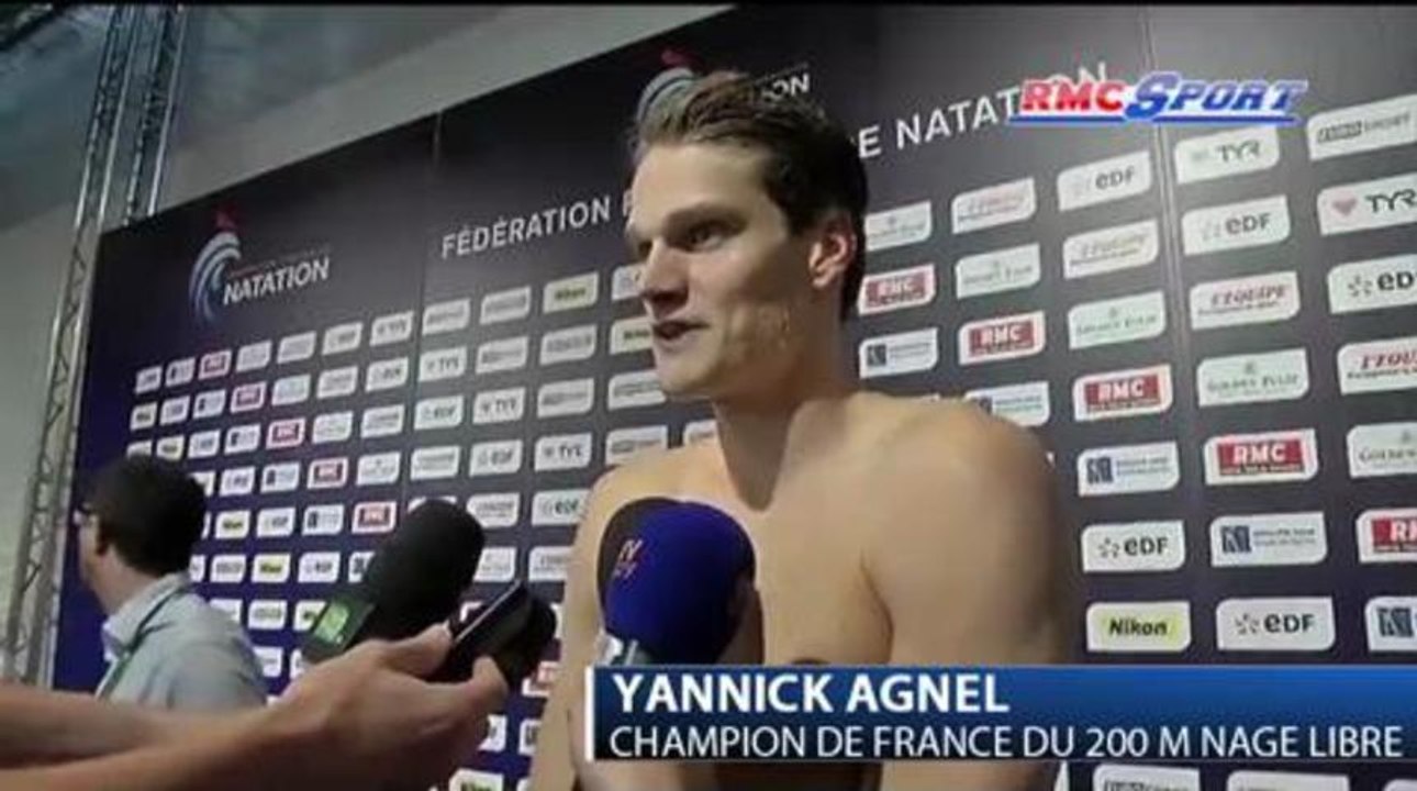 Natation / Agnel: "C'est la fin que j'esperais" - 14/04