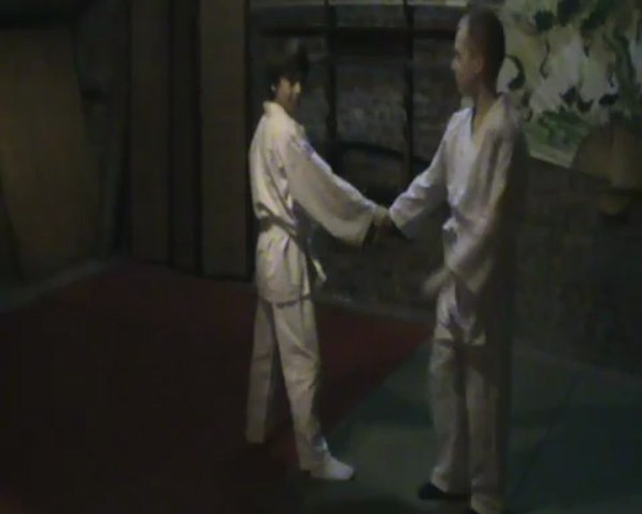 Ai hanmi gedan katate dori : kote gaeshi kihon