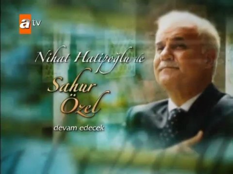 Hz Omer in Hayati 1.Bolum Nihat Hatipoglu Sahur Ozel 11.08.2011