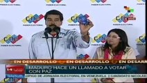 Maduro hace un llamado a votar con paz