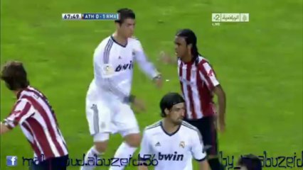 هدف رونالدو - أتليتك بلباو و ريال مدريد - [[ 0-2 ]] الدورى الاسبانى 2013