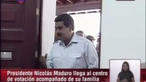 Maduro y Capriles votan
