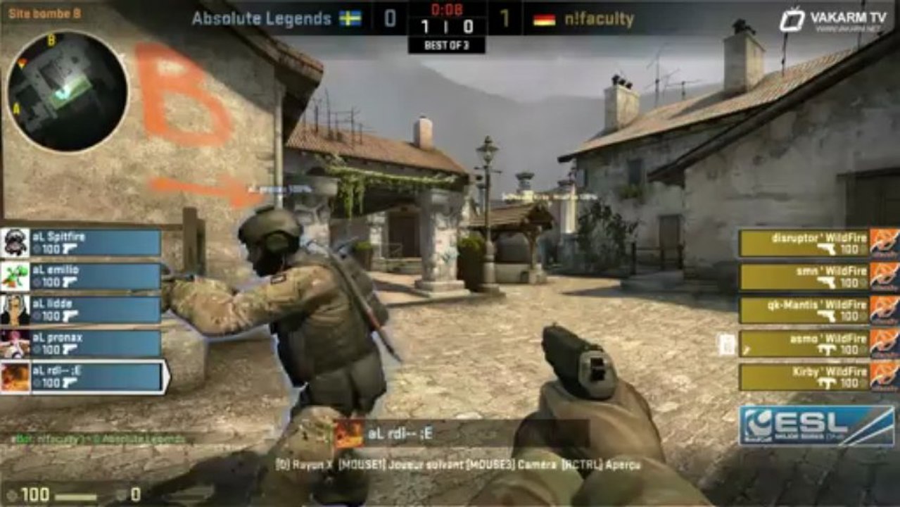 EMS Raidcall One : n!faculty vs Absolute Legends