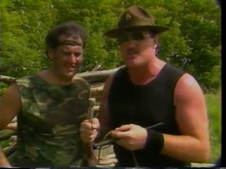 SGT SLAUGHTER & GREG GAGNE TRAINING SEGMENT