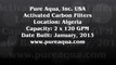 Pure Aqua| Activated Carbon Filters Algeria 2 x 120 GPM