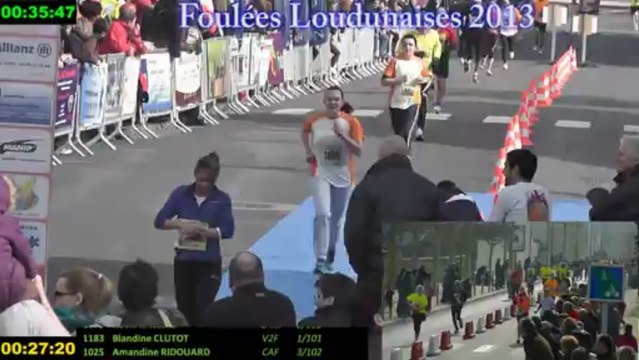 Arrivées des 5km avant 30'30'' - Foulées Loudunaises 2013