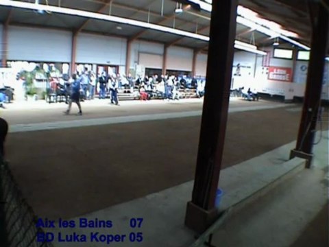 Second tir de précision, Coupe d'Europe Tour Préiminaire, Aix les Bains Luka Koper, Sport Boules