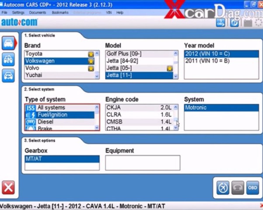 obd2space.com - How to use Delphi Diagnostic Tools & Equipment DS150E Auto  CDP+ Bluetooth 