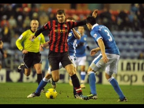 Manchester City vs Wigan Athletic Barclays Football 17 April 2013