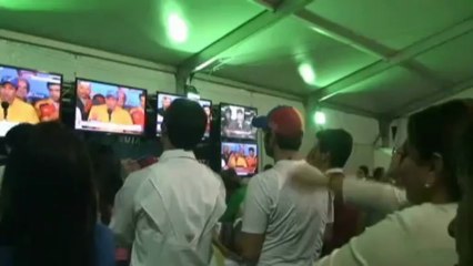 Capriles no reconoce los resultados y asegura que el derrotado es Maduro
