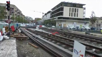 Soudure Tramway extension ligne A à Mérignac