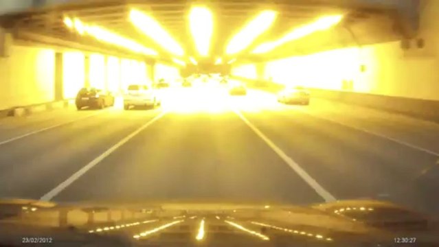ДТП в тоннеле под Ленинградским шоссе.