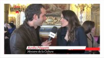 La ministre Filippetti 