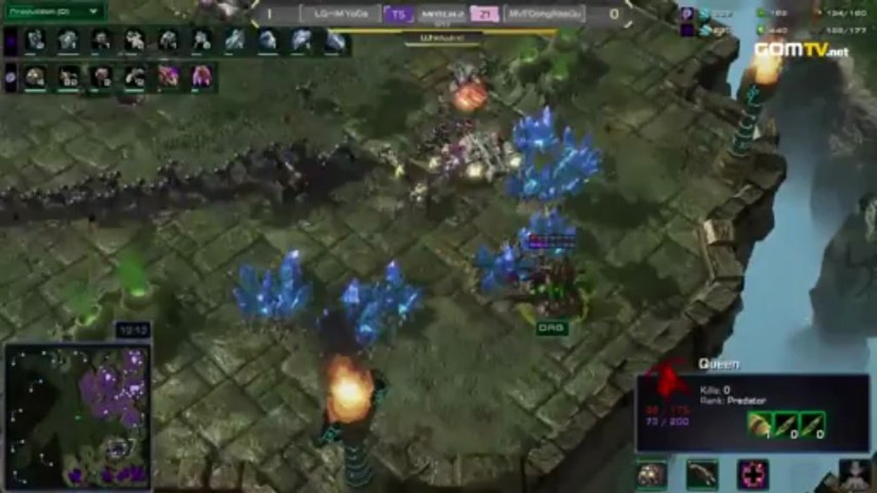 2013 GSL S2 CodeS Ro32 LG-IM_YoDa[T] vs MVP_DongRaeGu[Z] Set2