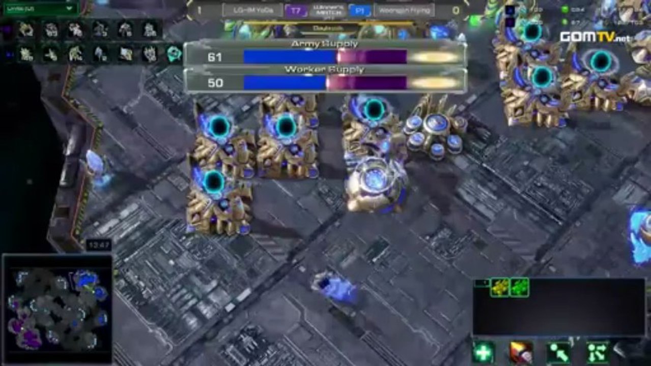 2013 GSL S2 CodeS Ro32 LG-IM_YoDa[T] vs Woongjin_Flying[P] Set 2