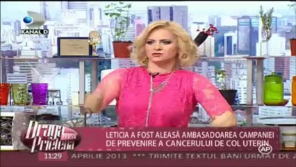 Leticia - We Are One la"Draga mea Prietena"la Kanal DTV (15.Aprilie.2013)