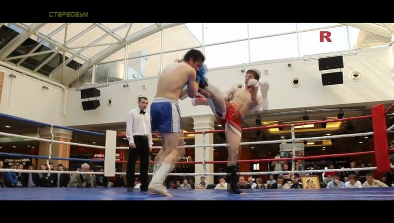 Финал турнира по кикбоксингу. Kickboxing tournament final