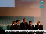 Borsa İstanbul Açılış Gong Töreni