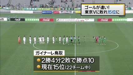 月スポ　ゴールが遠い！　東京Ｖに敗れ１５位に