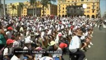 Peru drummers attempt world record - no comment