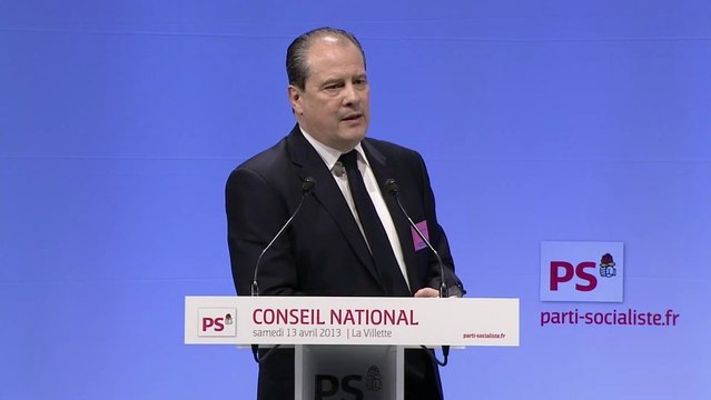 Intervention de Jean-Christophe Cambadelis au conseil national du PS