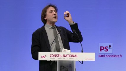 Intervention de Jérome Guedj lors du CN à la Villette