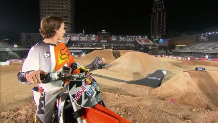 Track Testing - Ronnie Renner - Red Bull X-Fighters World Tour - Dubai - 2013