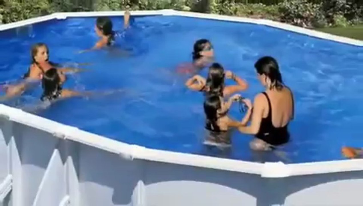 Piscine hors sol FIDJI San Marina ovale