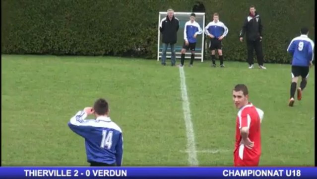 THIERVILLE - VERDUN - 2eme MI-TEMPS - Championnat U18