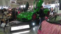 『TOKYO AUTO SALON 2013 BOOMCRAFT Booth 娘悪魔集会 総長車 Lamborghini Murciélago』