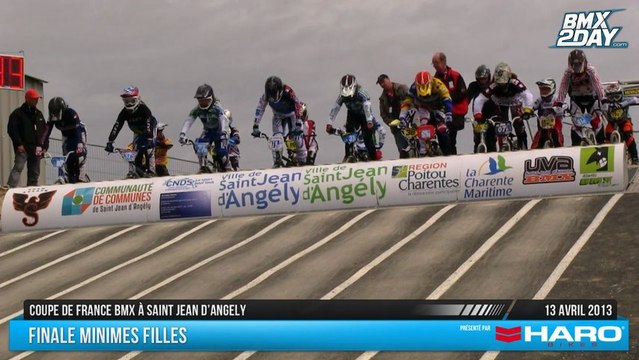 Finale Minimes Filles Coupe de France St Jean D'angely 2013